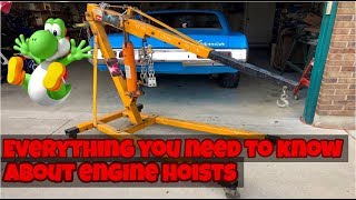 How To Use An Engine Hoist [upl. by Gnehc462]