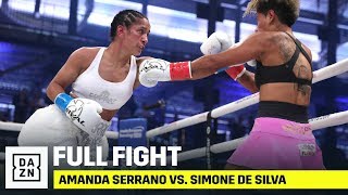 FULL FIGHT  Amanda Serrano vs Simone De Silva [upl. by Chadd]