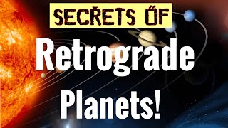 RETROGRADE planets in your chart How to judge ALL retrograde planets [upl. by Romona]