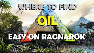 Ark Survival Evovled where to find oil easy on Ragnarok [upl. by Eentirb519]