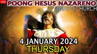 LIVE Quiapo Church Mass Today  4 January 2024 Thursday HEALING MASS [upl. by Ahseyd44]