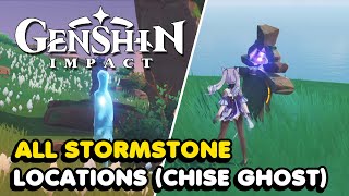 All Stormstone Locations In Genshin Impact Chise Ghost Guide [upl. by Osbourne]