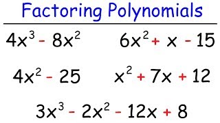 How To Factor Polynomials The Easy Way [upl. by Danna610]