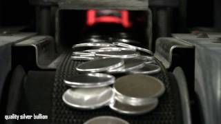 Coin Minting Process  Quality Silver Bullion [upl. by Arnon211]