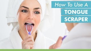 How To Use A Tongue Scraper [upl. by Alet]