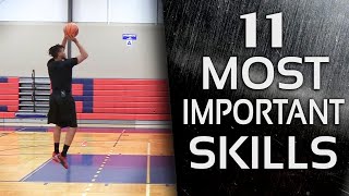 Top 11 Most Important Basketball Skills That Coaches Want You To Have [upl. by Aoh910]