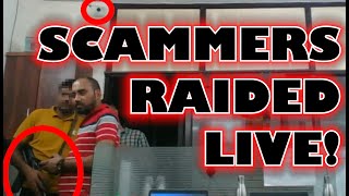 Scammers Raided Live [upl. by Leonerd137]