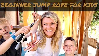 Beginner Jump Rope for Kids [upl. by Adias]