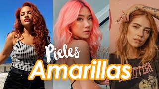 TONOS PARA PIEL AMARILLA ☀️ CABELLO [upl. by Farver]