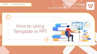 WPS Office PPT 26 How to using Template in WPS Presentation Tutorial [upl. by Euseibbob482]