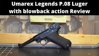 Umarex Legends P08 Luger Blowback Review [upl. by Notlrahc]