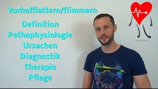 Das Vorhofflimmern und Vorhofflattern [upl. by Buttaro]