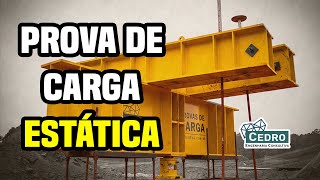 PROVA DE CARGA ESTÁTICA PCE  Entenda tudo sobre esse ensaio [upl. by Bonneau400]