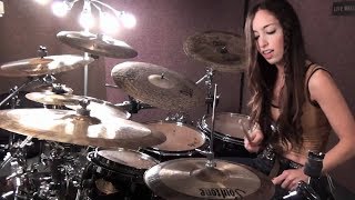 DROWNING POOL  BODIES  DRUM COVER BY MEYTAL COHEN [upl. by Eimmis]