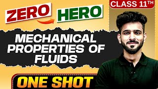 Mechanical Properties of Fluids  Full Chapter in ONE SHOT  Chapter 9  Class 11 Physics 🔥 [upl. by Leonhard]