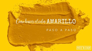 Cómo hacer el color amarillo [upl. by Gathard]