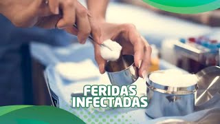 Feridas infectadas o que são e como tratálas [upl. by Assirehs949]