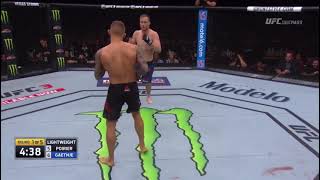 Dustin Poirier vs Justin Gaethje HD Highlights [upl. by Anemolihp18]