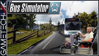 Playing Bus Simulator on the PS5 [upl. by Aisiat]