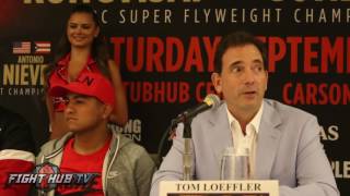 The Full Roman CHOCOLATITO Gonzalez vs Sor Rungvisai 2 Press Conference [upl. by Niltiac]