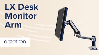 Ergotron LX Desk Monitor Arm [upl. by Shutz]