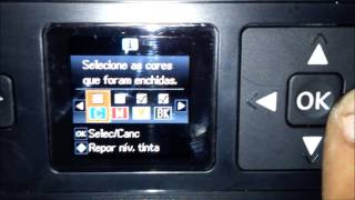 COMO REDEFINIR NIVEL DAS TINTAS NAS EPSON L455 L565 L575 [upl. by Anauqat]