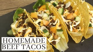 HOMEMADE BEEF TACOS  Super Sarap Talaga   Pinoy Style Taco Recipes [upl. by Obel859]