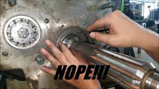 Easy Way To Remove An EatonFuller Transmission Input Shaft [upl. by Greenwood]