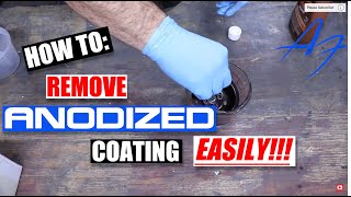 How To Remove Anodize FAST AND EASY [upl. by Anen669]