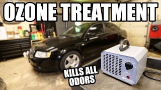 How to Eliminate ALL ODORS with an Ozone Machine [upl. by Aivalf790]