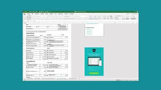 Bokföring i Excel  Bokföringsmall för Enskild firma  Instruktioner  Zervant [upl. by Odlaumor656]