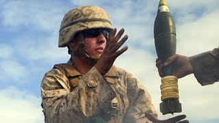 US Army 81mm MORTAR in ACTIONLIVE FIRE Soldiers Train On The Grafenwoehr Mortar Range [upl. by Goode]