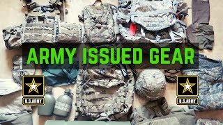 Gear You Get In The Army  ARMY CIF Central Issue Facility [upl. by Susette103]