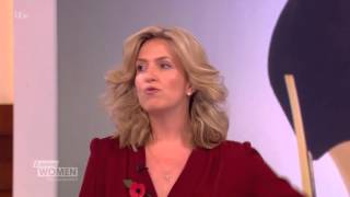 Penny Lancaster And Janet Argue About Heels  Loose Women [upl. by Wons994]