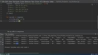 How to Get Location of IP Address using Python [upl. by Vasya485]