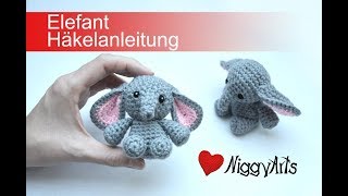 Elefant Häkelanleitung  Häkelerfahrungen sollten vorhanden sein [upl. by Sofie750]