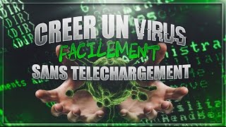 CRÉER UN VIRUS DESTRUCTEUR FACILEMENT EN SEULEMENT 1 MINUTE  ʰᵃᶜᵏ [upl. by Moore]