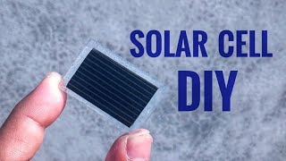 How to make solar cell or panel at home diy [upl. by Androw923]