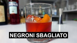 Negroni Sbagliato  SPARKLING NEGRONI RIFF [upl. by Ardnuasal]