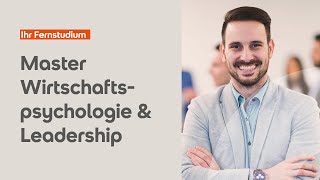 Wirtschaftspsychologie studieren – Infos zum Master an der SRH Fernhochschule [upl. by Ataeb86]