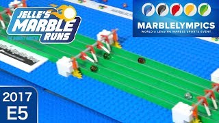 Marble Race Marble League 2017 E5 Hurdles [upl. by Yanaj]