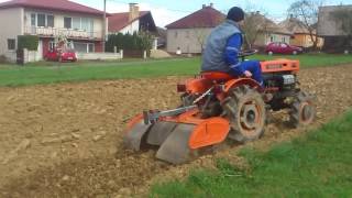 Kubota b6000 rotovator [upl. by Nosemyaj]