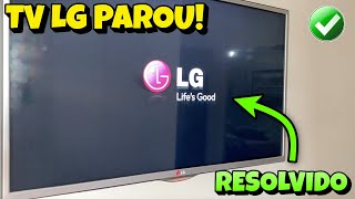 TV LG NÃO LIGA RESOLVIDO COMO CONSERTAR TV QUE NÃO LIGA [upl. by Sinnaiy]