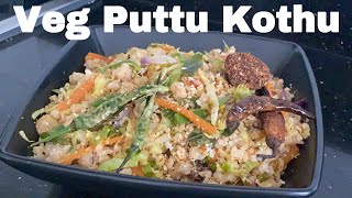 Veg fry puttu  புட்டு கொத்து  Veg puttu Kothu in tamil  Easy cooking Viji’s World Kitchen [upl. by Hughett]