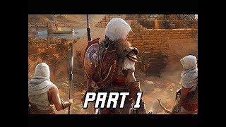 Assassins Creed Origins The Hidden Ones DLC Walkthrough Part 1 Sinai Peninsula [upl. by Kerwon]