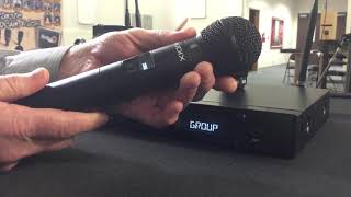 Audix Microphones  A Brief Overview of the 60 Series Audix Performance Wireless Microphone Systems [upl. by Vtehsta]