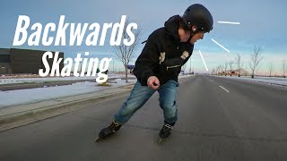 How to Skate Backwards  Complete Guide for all Skill levels [upl. by Anaet]