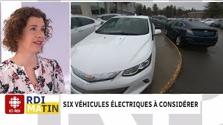 ProtégezVous  six voitures électriques à considérer [upl. by Eidorb]