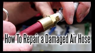 How To Repair a Damaged Air Hose [upl. by Alakcim]