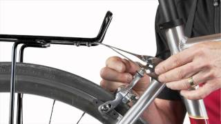 How to Install a Rack on Your Bike [upl. by Nirda]